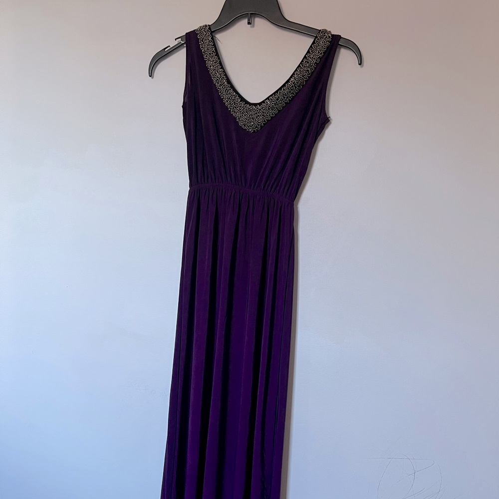 Long purple dress. Party Dress